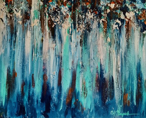 Where Light Breaks Through the Forest by Susan Perpich, Painting for Sale on Select