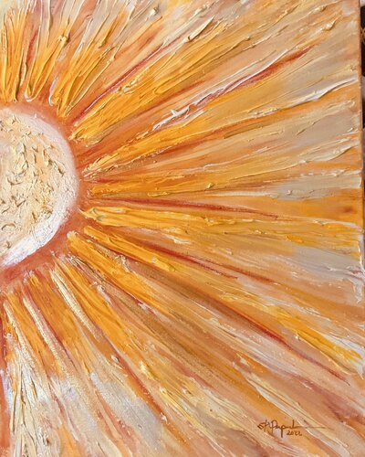 Iridescent Bloom by Susan Perpich, Painting for Sale on Select