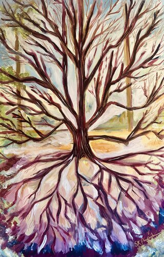Beneath the Quiet Earth by Susan Perpich, Painting for Sale on Select