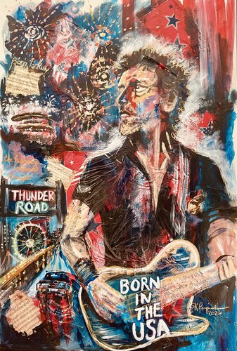 Born in the U.S.A. by Susan Perpich, Painting for Sale on Select
