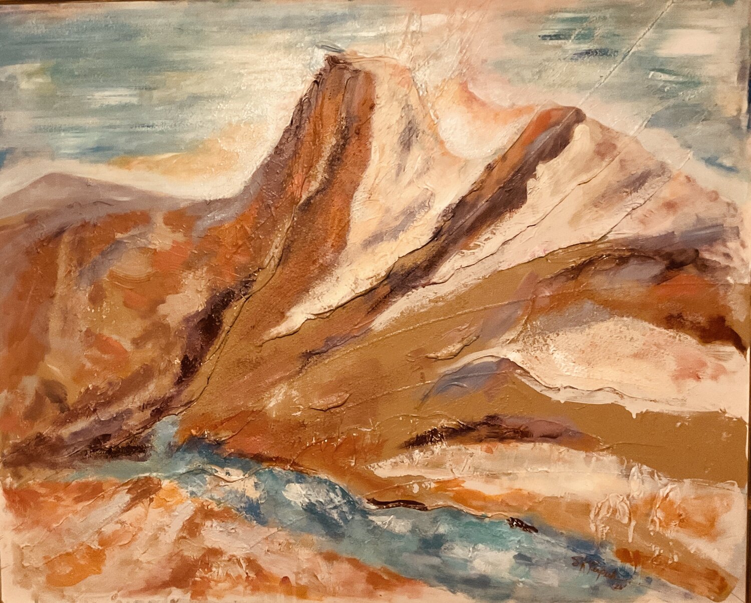 Form of the Land Susan Perpich Original painting for sale