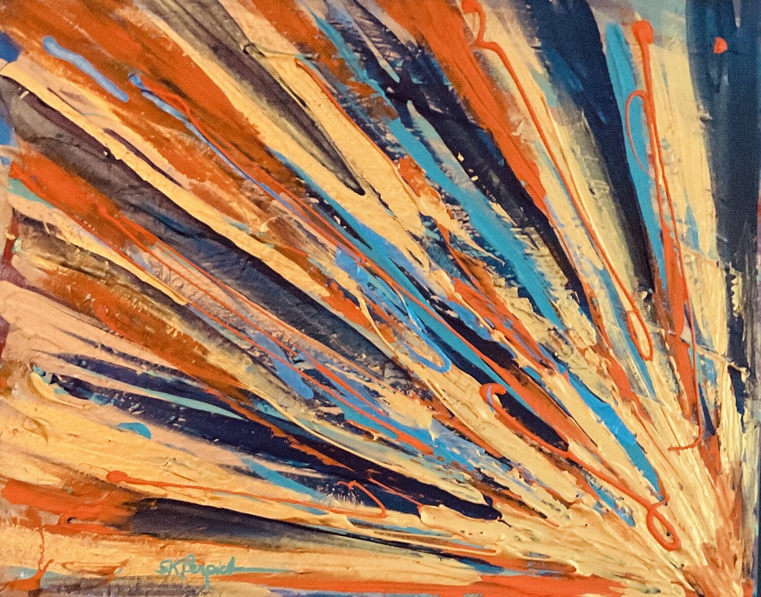 Ignition Point Susan Perpich Original painting for sale