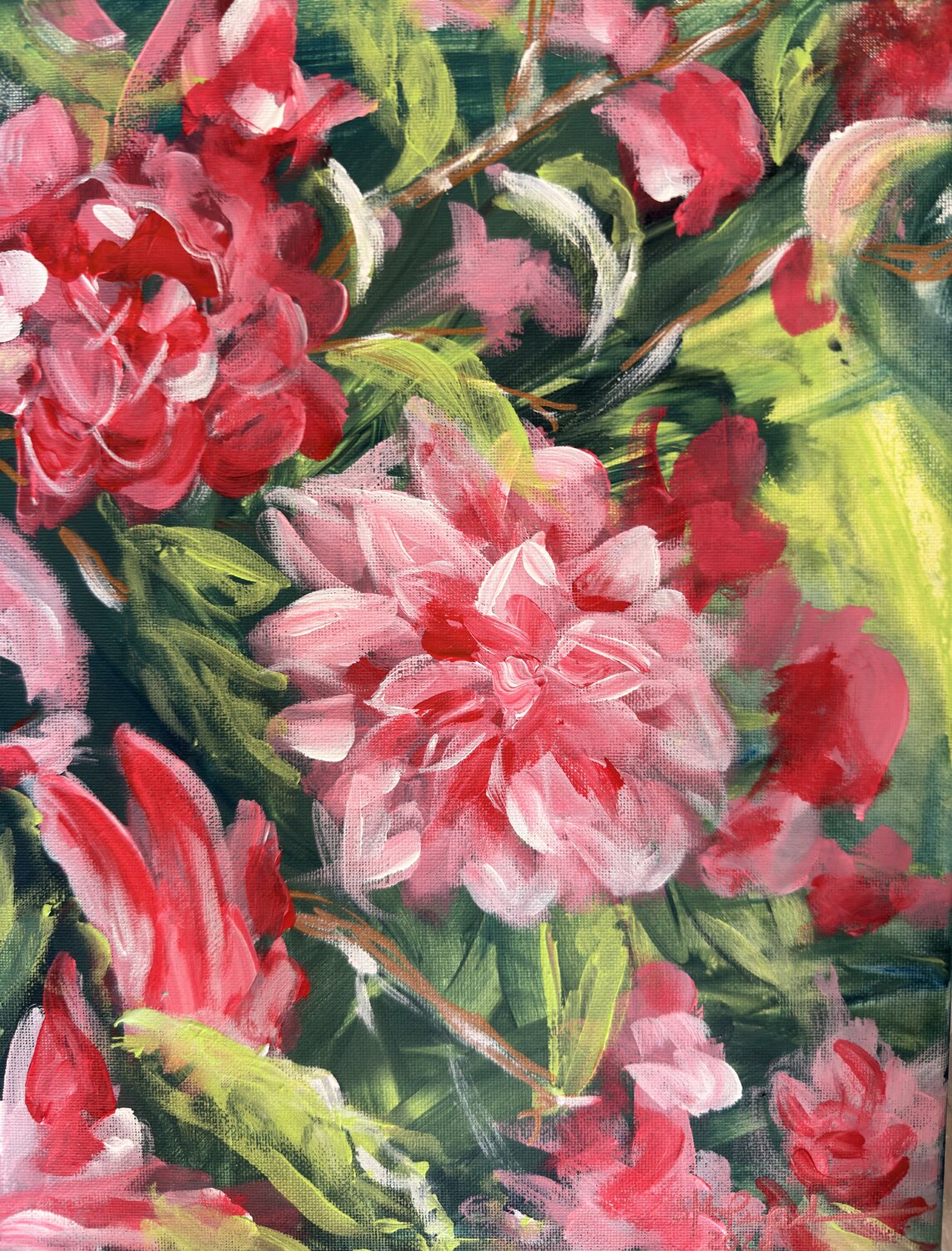 Blush and Breeze Susan Perpich Original painting for sale