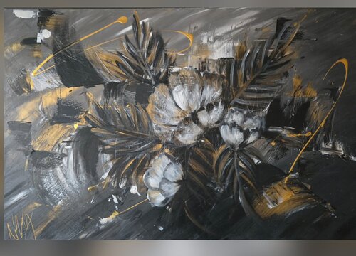 Paradis dorée by La Valkyrie Artiste Peintre, Painting for Sale on Select