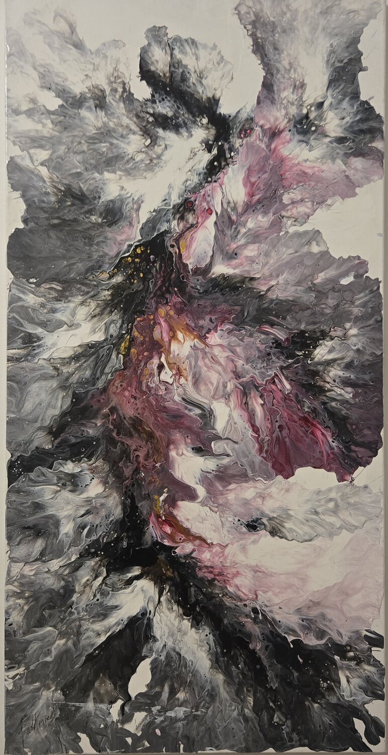 Coeur du phoenix La Valkyrie Artiste Peintre Original painting for sale