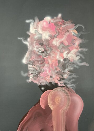 Parasita by Julian Verweyen, Painting for Sale on Select