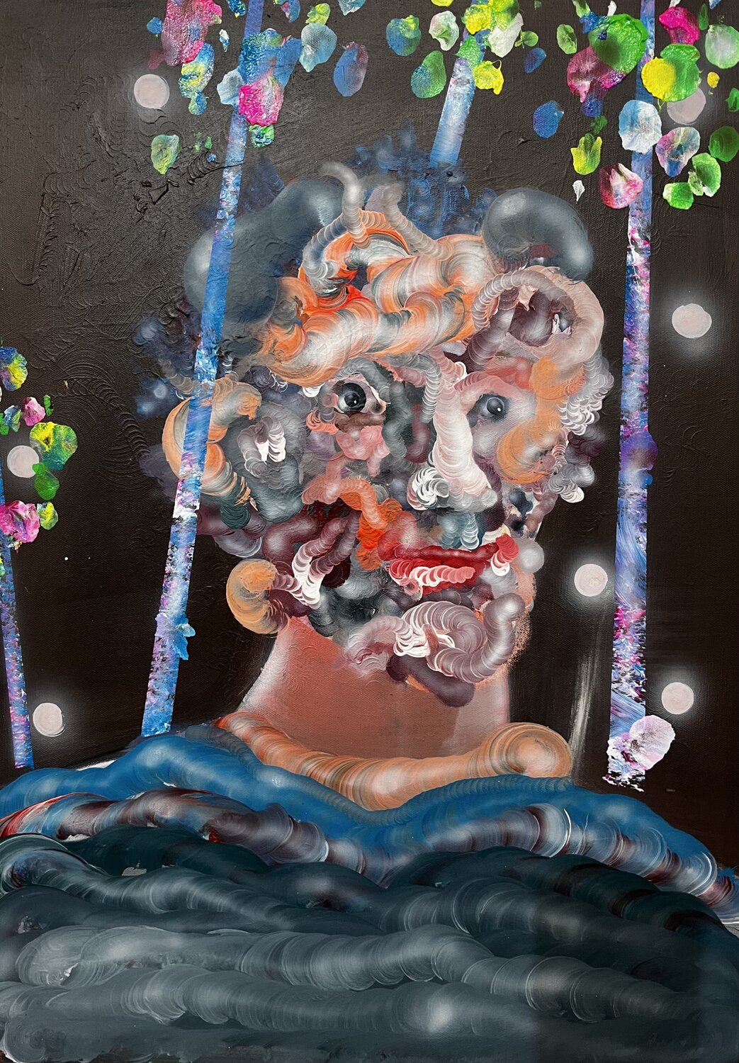 Ich im dazwischen Julian Verweyen Original painting for sale