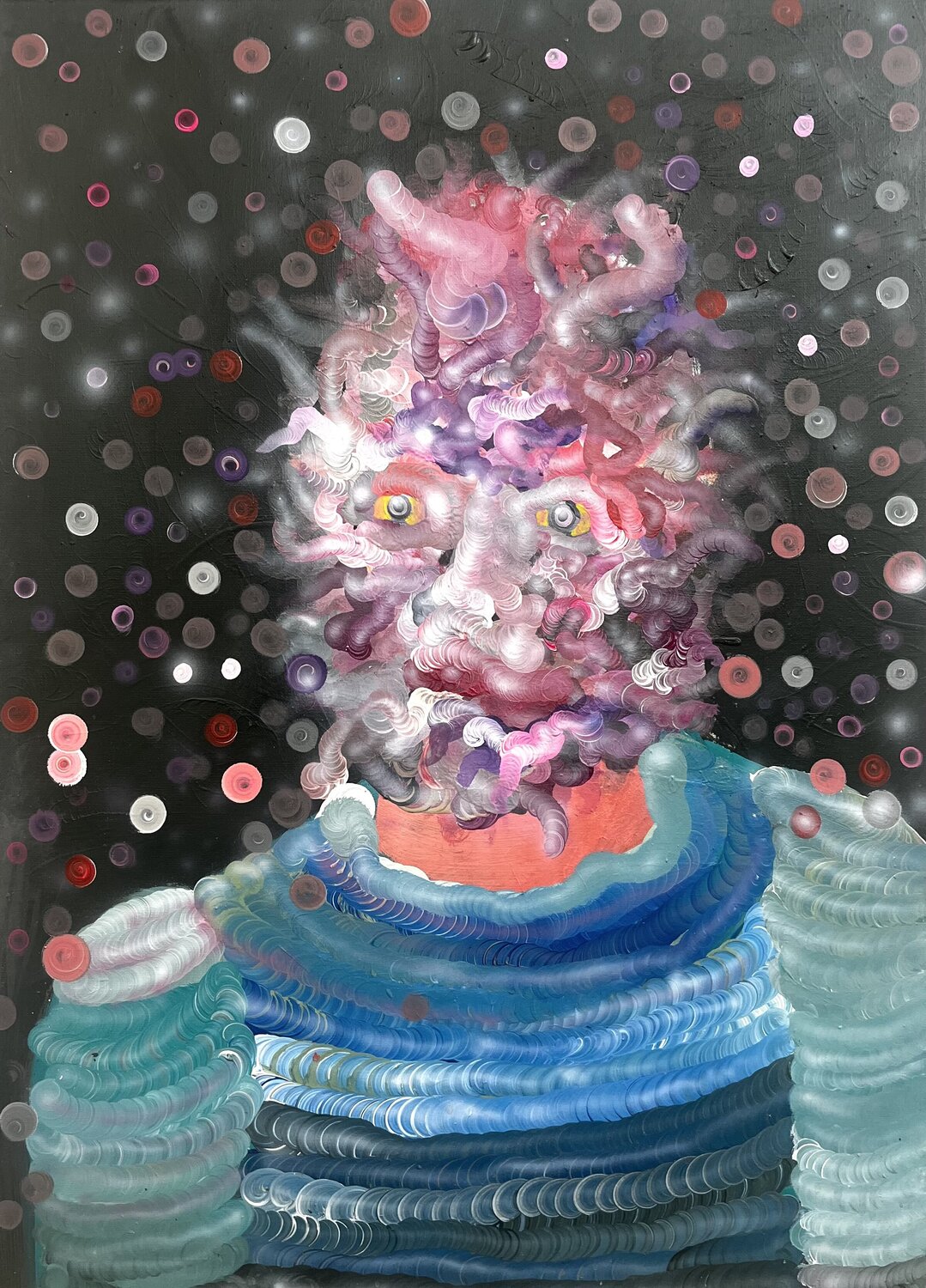 Diffusion des Selbst Julian Verweyen Original painting for sale