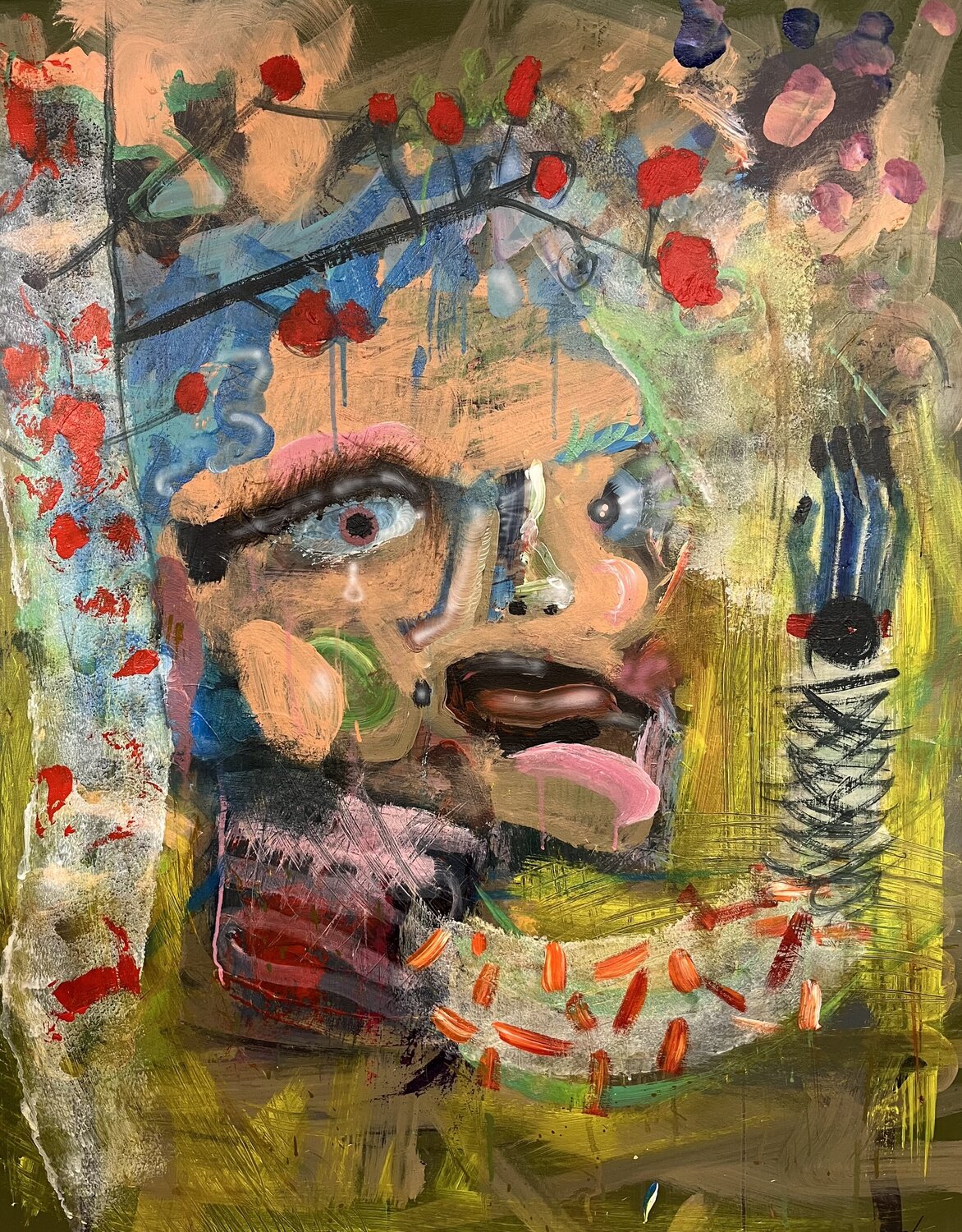 Salve Ex Silva Julian Verweyen Original painting for sale