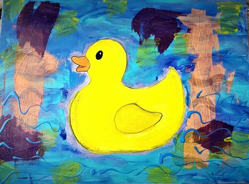 Linksmybės by EKa, Painting for Sale on Select