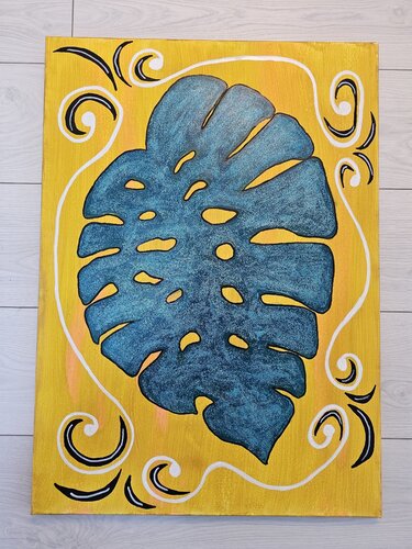 Monstera by EKa, Painting for Sale on Select
