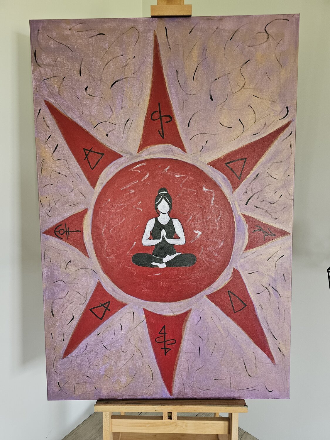 Vidinė ramybė EKa Original painting for sale