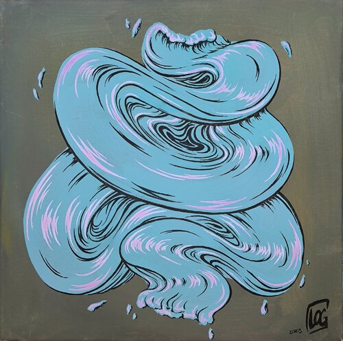 Muted Core by Leonie Ogroske, Painting for Sale on Select