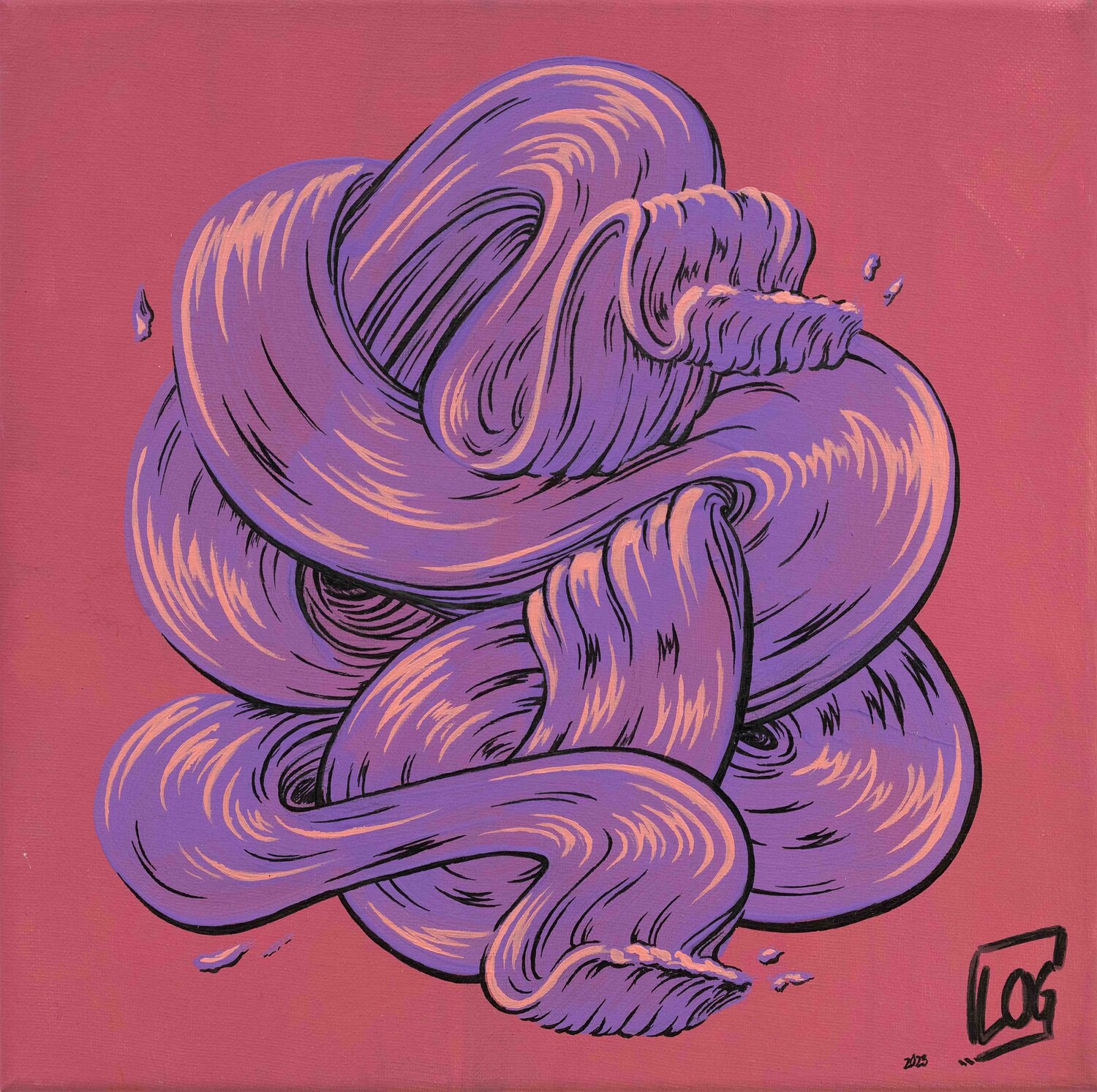 Rising Tensions Leonie Ogroske Original painting for sale