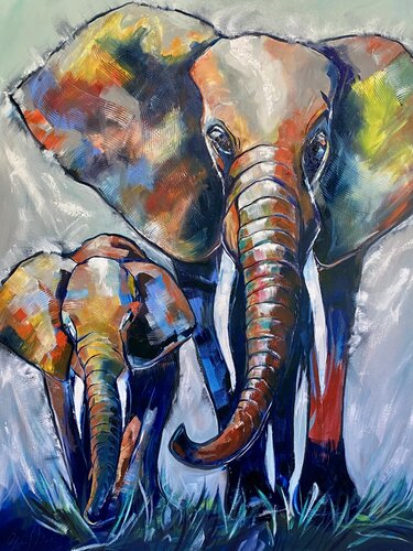 Big Stuff by Alan Metzger, Painting for Sale on Select
