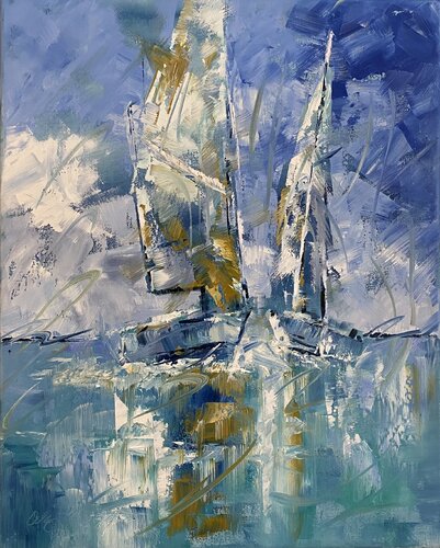 Out of my way by Alan Metzger, Painting for Sale on Select