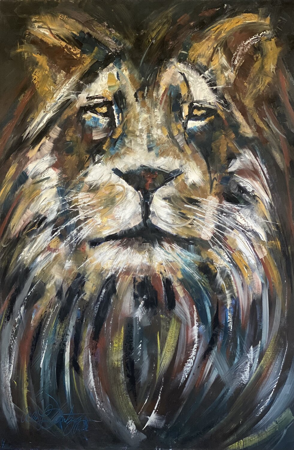 The Wait Alan Metzger Original painting for sale