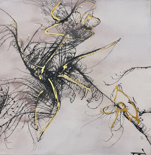 Nocturne Wing by Stefani Tounsi, Painting for Sale on Select