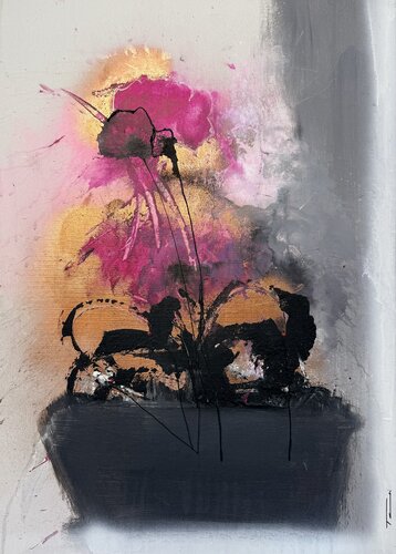 Ascending Reliquary by Stefani Tounsi, Painting for Sale on Select