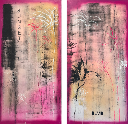 Sunset Blvd. by Stefani Tounsi, Painting for Sale on Select