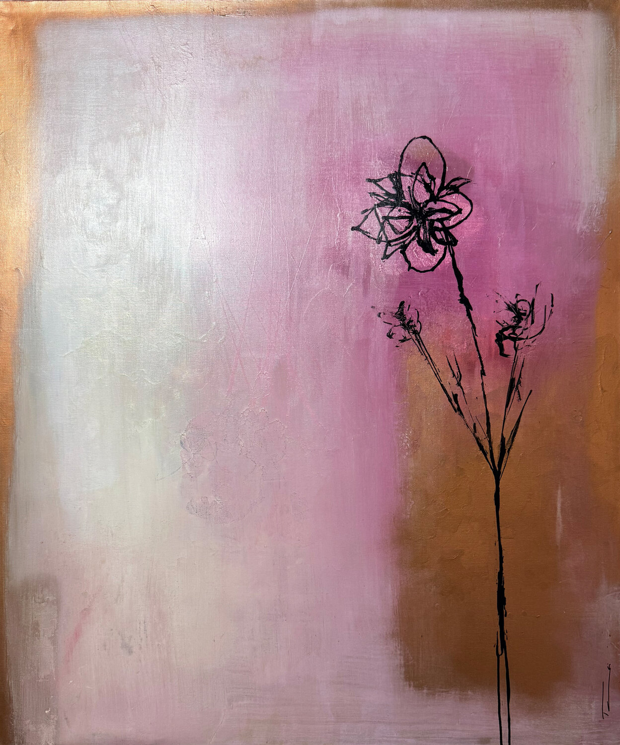 Tender Equilibrium Stefani Tounsi Original painting for sale