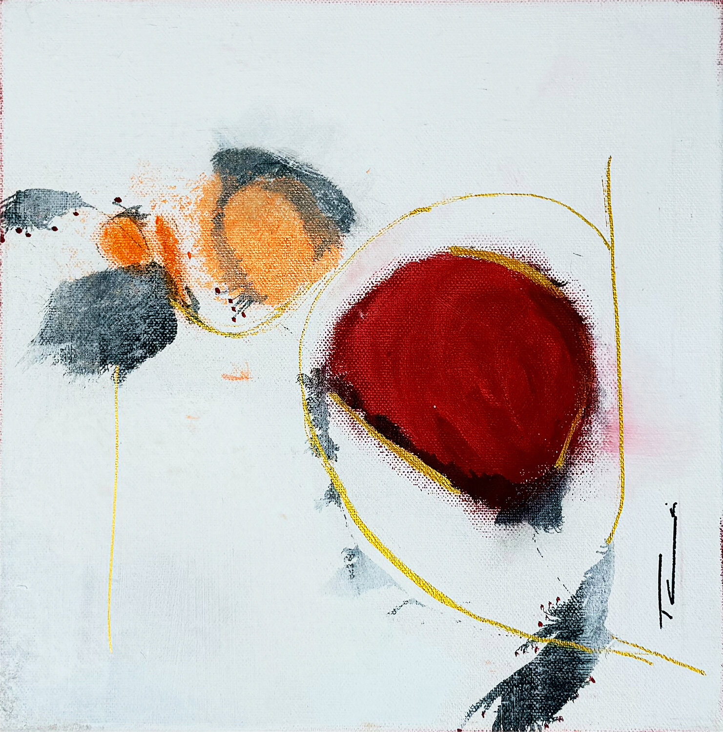 Solar Arc Stefani Tounsi Original painting for sale