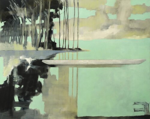 Drift into anticipation by Jürgen Büse Filzen, Painting for Sale on Select