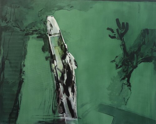 Absolut by Jürgen Büse Filzen, Painting for Sale on Select