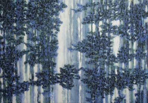 Waldlicht by Jürgen Büse Filzen, Painting for Sale on Select