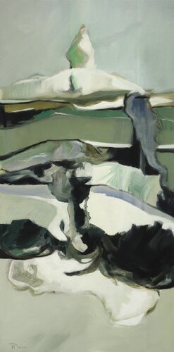 Schöne Küste by Jürgen Büse Filzen, Painting for Sale on Select