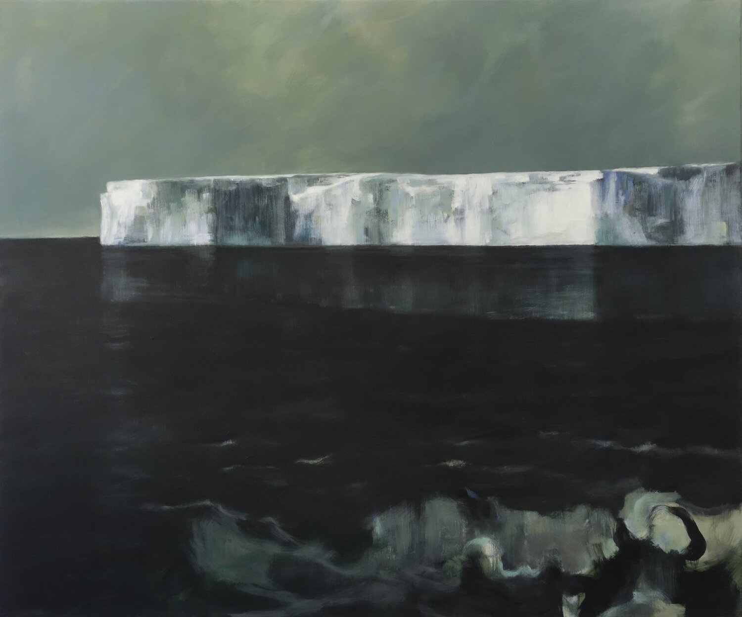 Drifting Jürgen Büse Filzen Original painting for sale