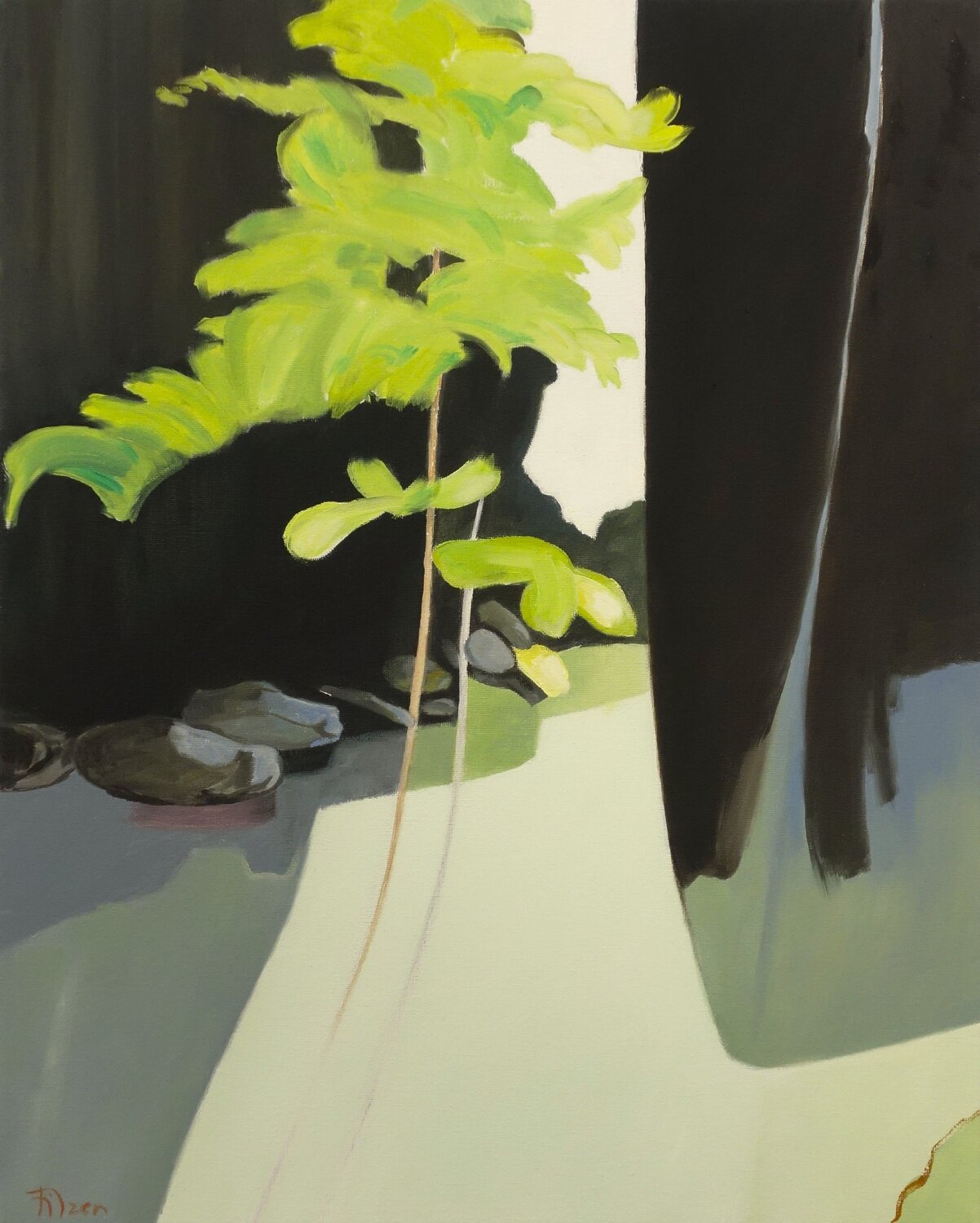 Licht III Jürgen Büse Filzen Original painting for sale