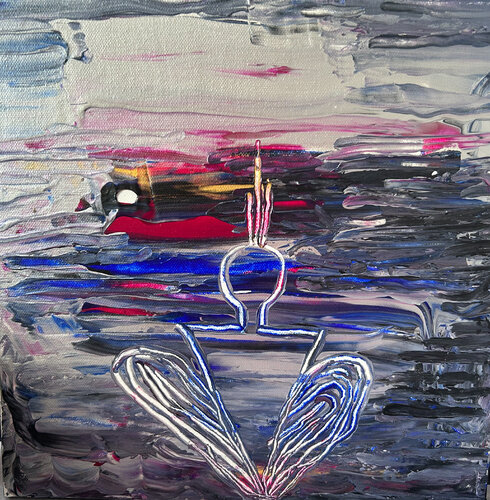 Les arrêts sur Soi N° 13 by NORA BOULESNANE, Painting for Sale on Select