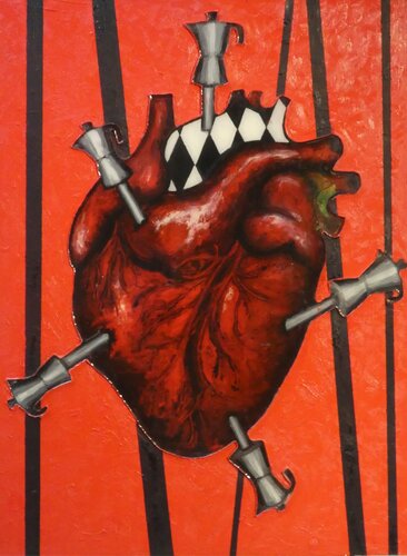 DOLORES Y FALTAS by OSCAR VEGA, Painting for Sale on Select