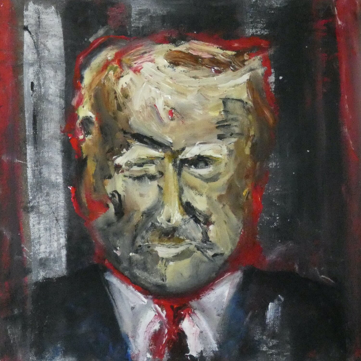KK18 OSCAR VEGA Original painting for sale
