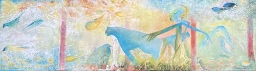 Souvenirs d' enfance by Isabelle Schenckbecher-Quint, Painting for Sale on Select