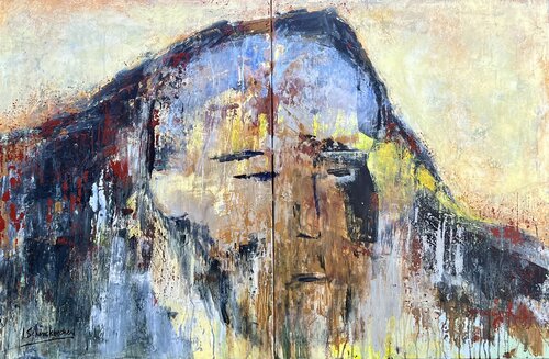 Cézanne « est » la montagne by Isabelle Schenckbecher-Quint, Painting for Sale on Select