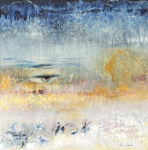 L’ŒIL by Isabelle Schenckbecher-Quint, Painting for Sale on Select
