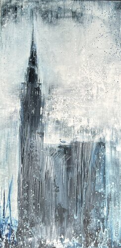 La Cathédrale de Strasbourg by Isabelle Schenckbecher-Quint, Painting for Sale on Select