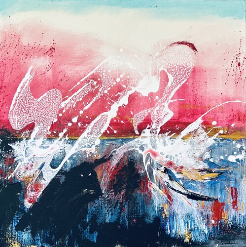 La joyeuse énergie . by Isabelle Schenckbecher-Quint, Painting for Sale on Select