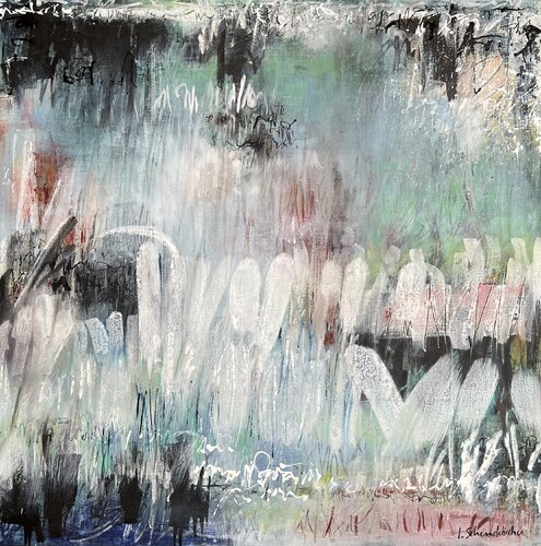 Écriture Imagée II by Isabelle Schenckbecher-Quint, Painting for Sale on Select