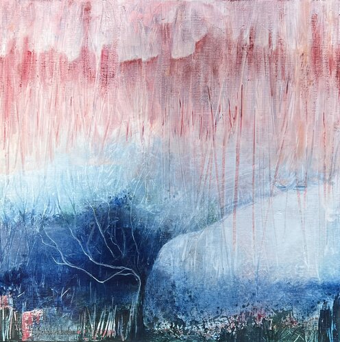 L’Arbre qui s’envole … by Isabelle Schenckbecher-Quint, Painting for Sale on Select