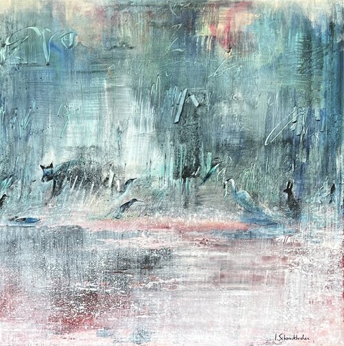 Jardin Aquatique by Isabelle Schenckbecher-Quint, Painting for Sale on Select