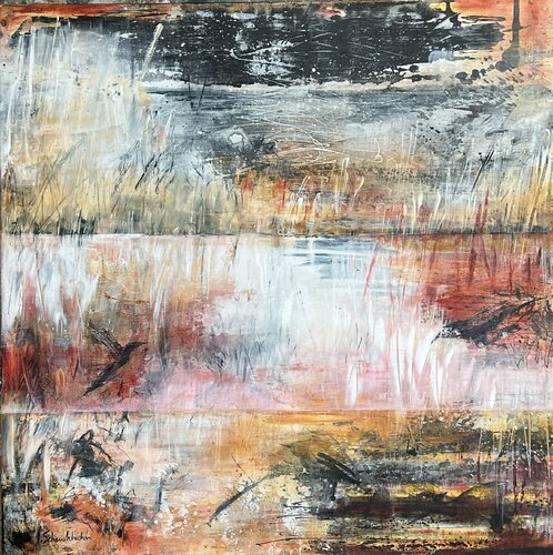 Dans le chant des cigales… by Isabelle Schenckbecher-Quint, Painting for Sale on Select