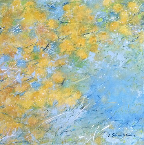 French Riviera II by Isabelle Schenckbecher-Quint, Painting for Sale on Select