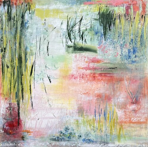 Jardin Aromatique by Isabelle Schenckbecher-Quint, Painting for Sale on Select