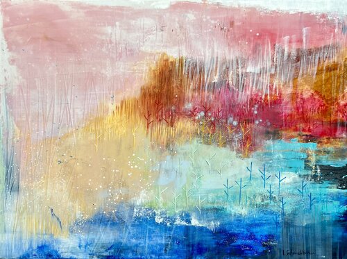 Forestation by Isabelle Schenckbecher-Quint, Painting for Sale on Select