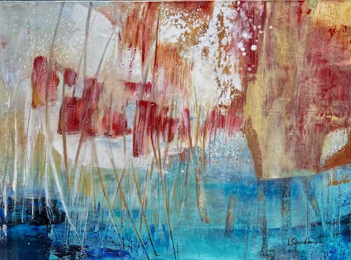 Paysage émotionnel by Isabelle Schenckbecher-Quint, Painting for Sale on Select