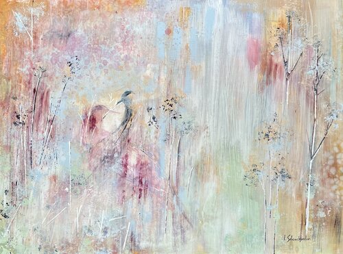 Nomade  " Connexion " by Isabelle Schenckbecher-Quint, Painting for Sale on Select