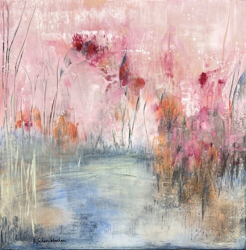 Escale estivale by Isabelle Schenckbecher-Quint, Painting for Sale on Select